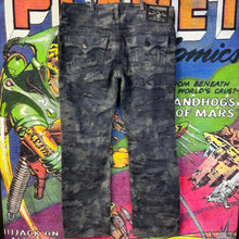 Load image into Gallery viewer, Y2K True Religion Ricky Tiger Camo Tie-Dye Jeans Size 38