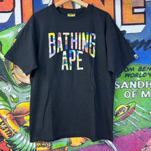 Load image into Gallery viewer, Bape Multi Camo NYC Logo Tee Size Large