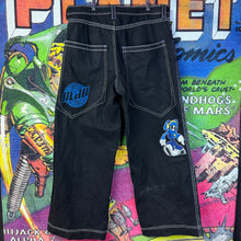 Load image into Gallery viewer, ALAB Mega Rave Black Jeans Size 36