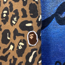 Load image into Gallery viewer, Bape Leopard Print Sweatpants Size Medium
