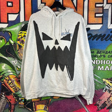 Load image into Gallery viewer, Asspizza 2024 Giant Face Puff Print Hoodie Size XL