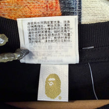Load image into Gallery viewer, Bape ABC Camo Ape Face Sta Tee Size Small