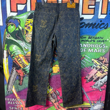 Load image into Gallery viewer, Louis Vuitton FW24 Arabesque Embroidered Denim Pants Ready-To-Wear 1AFX97 Size 34"