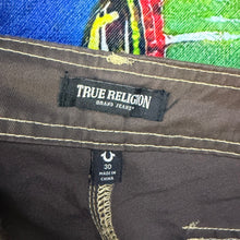 Load image into Gallery viewer, True Religion Warped Horseshoe Brown Cargo Pants Size 30
