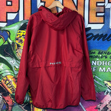 Load image into Gallery viewer, Vintage 90’s Nike Center Swoosh Hooded Windbreaker Size Large