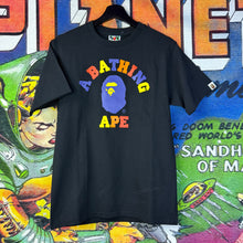 Load image into Gallery viewer, Bape Colors College Tee Size Small