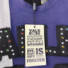 Load image into Gallery viewer, NWT Vale Forever Chopped Multicolor Tee Size Medium