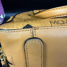 Load image into Gallery viewer, MCM Essential Visetos Half Moon Tote Bag
