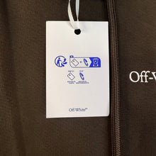 Load image into Gallery viewer, OFF-White Chocolate Brown Hoodie Size Medium