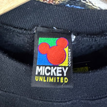 Load image into Gallery viewer, Vintage 90’s Mickey Mouse Geometric Print Crewneck Size XL