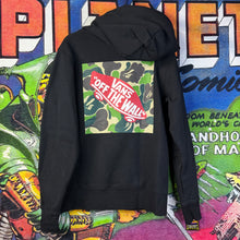 Load image into Gallery viewer, Bape x Vans Pullover Fleece Hoodie Size Large