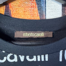 Load image into Gallery viewer, Roberto Cavalli Logo Print Crewneck Size Large