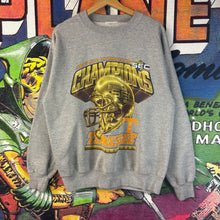 Load image into Gallery viewer, Vintage Lee Sport 1997 Tennessee Volunteers SEC Champions Grey SweatShirt Size Medium