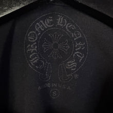 Load image into Gallery viewer, Chrome Hearts Neck Logo Pocket Black Tee Shirt Size Small