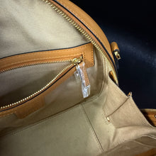 Load image into Gallery viewer, MCM Essential Visetos Half Moon Tote Bag