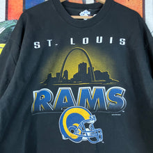 Load image into Gallery viewer, Vintage 90s Salem NFL St. Louis Rams Graphic Tee Size XL