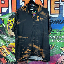 Load image into Gallery viewer, Ksubi Black and Orange Button Up Shirt Size XL