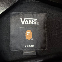 Load image into Gallery viewer, Bape x Vans Pullover Fleece Hoodie Size Large