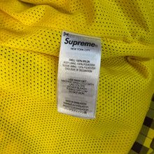 Load image into Gallery viewer, Supreme Plaid Yellow Track Jacket Size Small