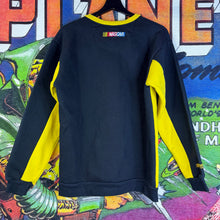 Load image into Gallery viewer, Vintage Y2K Nascar Black & Yellow Sweatshirt Size Medium