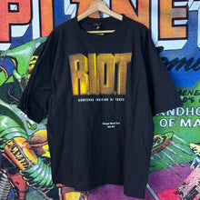 Load image into Gallery viewer, Vintage 90’s RIOT Righteous Invasion Tee Shirt Size XL