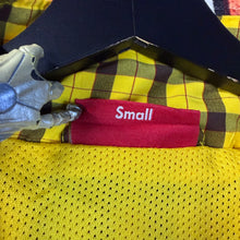 Load image into Gallery viewer, Supreme Plaid Yellow Track Jacket Size Small