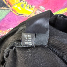 Load image into Gallery viewer, Amiri “Hollywood” Print Black Jeans Size 30”