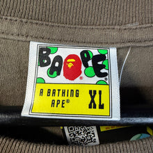 Load image into Gallery viewer, Bape Classic Brown Logo Tee Size XL