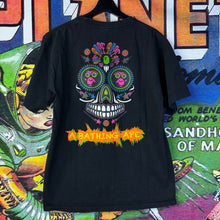 Load image into Gallery viewer, Bape Sugar Skull “Day Of The Dead” Tee Size Large