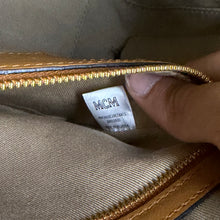 Load image into Gallery viewer, MCM Essential Visetos Half Moon Tote Bag
