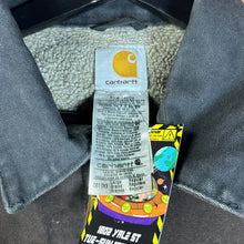 Load image into Gallery viewer, Carhartt Sherpa Lined Mocha Detroit Jacket Size Large