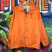 Load image into Gallery viewer, Vintage 80s University of Illinois Windbreaker Jacket