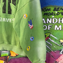 Load image into Gallery viewer, Bravest Studios Army Pinned Hoodie Size Medium