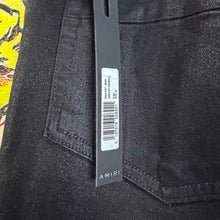 Load image into Gallery viewer, Amiri Distressed Skinny Jeans Size 34”