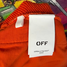 Load image into Gallery viewer, Off-White Orange Vibe Arrow Track Shorts Size XL