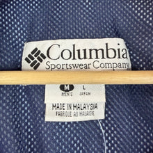 Load image into Gallery viewer, Columbia Navy & Gray Windbreaker Jacket Size Medium