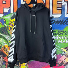 Load image into Gallery viewer, OFF-White Spray Marker Black Hoodie Size Large