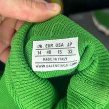 Load image into Gallery viewer, Balenciaga Speed Trainer Vert Fluo (Neon Green) Size 15