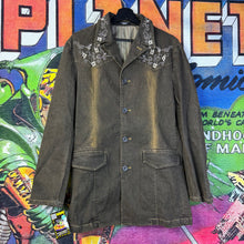 Load image into Gallery viewer, Tornado Mart Floral Shoulder Western Jacket Size Medium