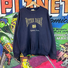 Load image into Gallery viewer, Vintage 90s Nutmeg Notre Dame Fighting Irish Crewneck SweatShirt Size Large
