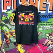 Load image into Gallery viewer, Vintage 1995 Dale Earnhardt Richard Petty 7&7 Winston Cup Champions NASCAR Tee Size XL