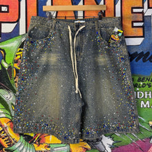 Load image into Gallery viewer, Vale Forever Rainstorm V2 Jorts Size 36”