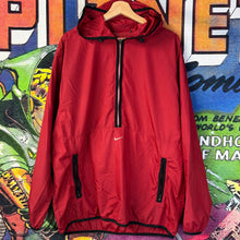 Load image into Gallery viewer, Vintage 90’s Nike Center Swoosh Hooded Windbreaker Size Large