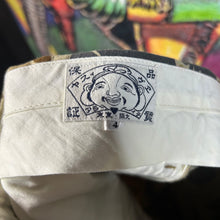 Load image into Gallery viewer, Evisu Seagull Logo Camouflage Pleated Trousers 32”