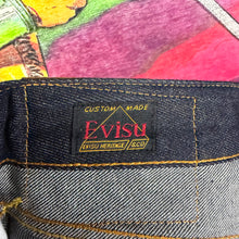 Load image into Gallery viewer, Evisu Red Daicock Denim Jeans Size 32”