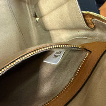 Load image into Gallery viewer, MCM Essential Visetos Half Moon Tote Bag