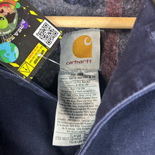 Load image into Gallery viewer, Y2K Navy Carhartt Chore Jacket Size Large