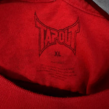 Load image into Gallery viewer, Y2K Tapout Mixed Martial Arts Red Tee Shirt Size XL