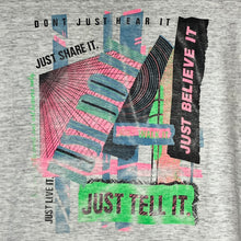 Load image into Gallery viewer, Vintage 90s Just Believe It Motivation Tee Size M