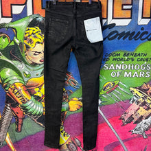 Load image into Gallery viewer, Purple Brand P001 Low Rise Black Skinny Jeans Size 28